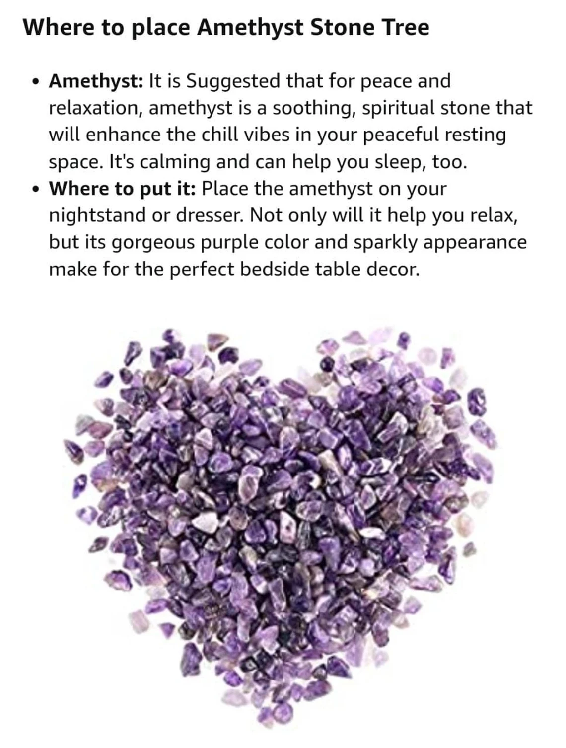 Amethyst Crystals wired in Bonsai Tree for balancing activating Crown Chakra with natural amethyst stone, gemstone tree crystal cluster