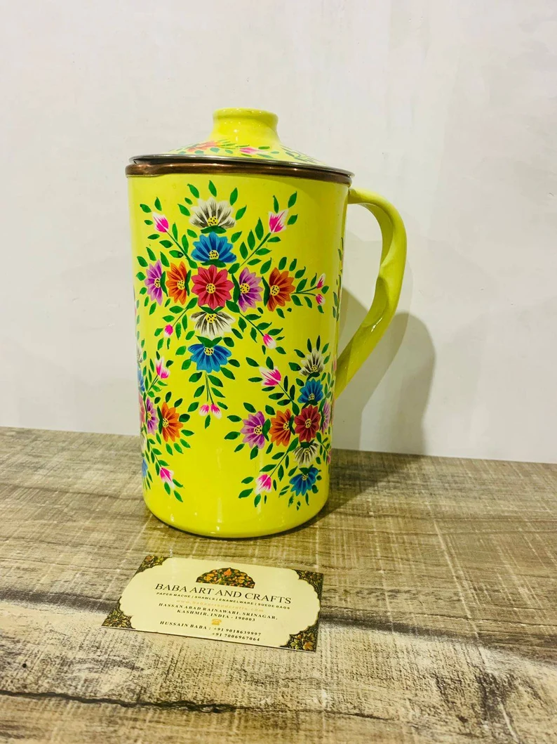 Hand Painted Water pitcher, hand painted Steel Jug, Stainless Steel Jug, Enamelware water jug, Hand Painted Tumbler,Stainless Steel Pitcher Copy 110038 Copy 110054 Copy 112627 Copy 112634 Copy 112643