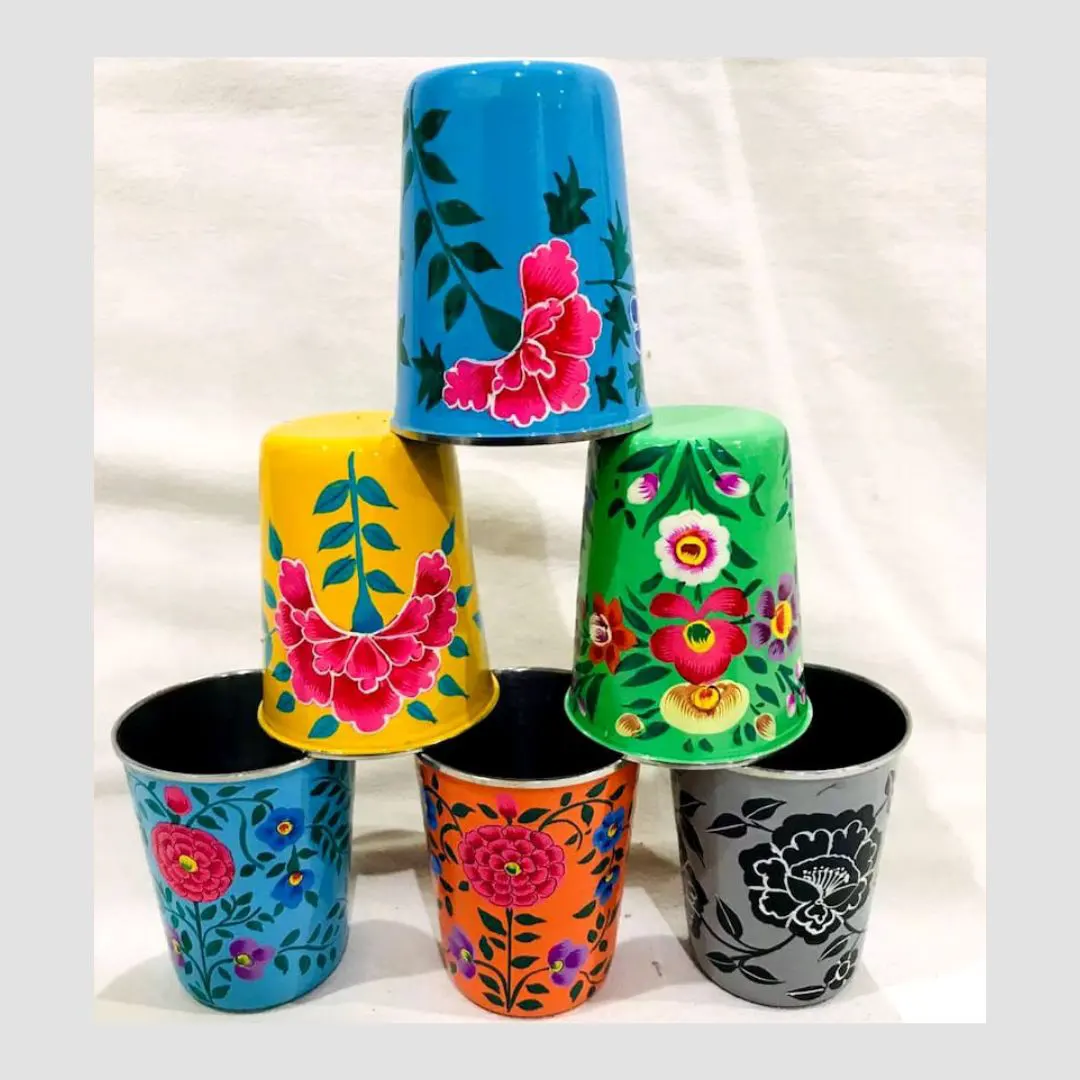 Shop Hand-Painted Enamelware (Stainless Steel) Online in India