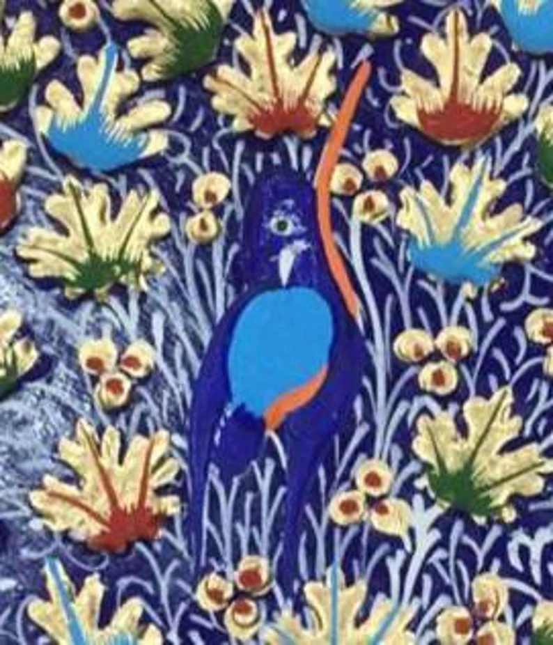Paper Mache Wall Plate , Hand Pianted Wall Plates for Dectoration from Kashmir