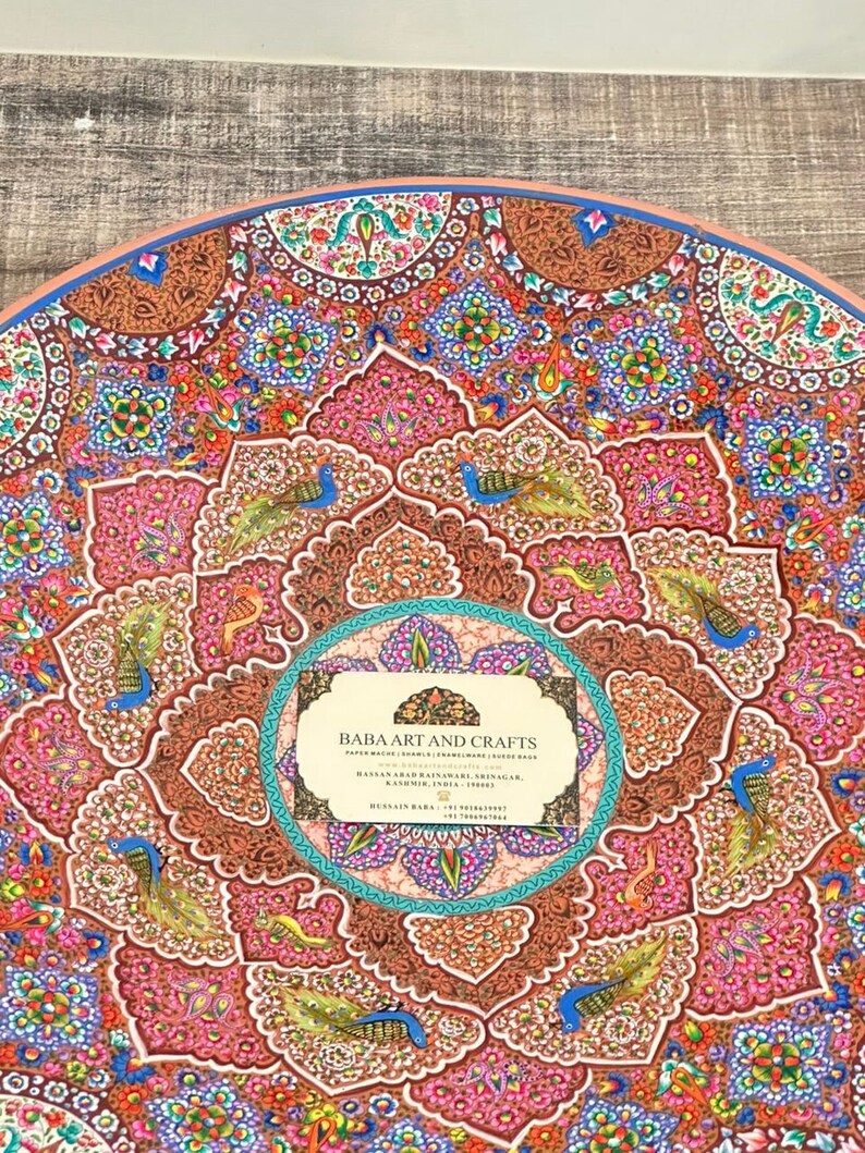 Wall hanging decor,Mandala painting,mandala tapestry,Handmade Wall Hangings,Vintage wall plate,mandala wall art,paper mache wall hanging